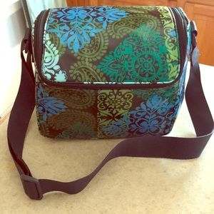 Vera Bradley-Stay cooler/ lunch Bag-Caribbean Sea